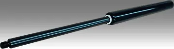 Gemini gas compression springs with rod-end fittings